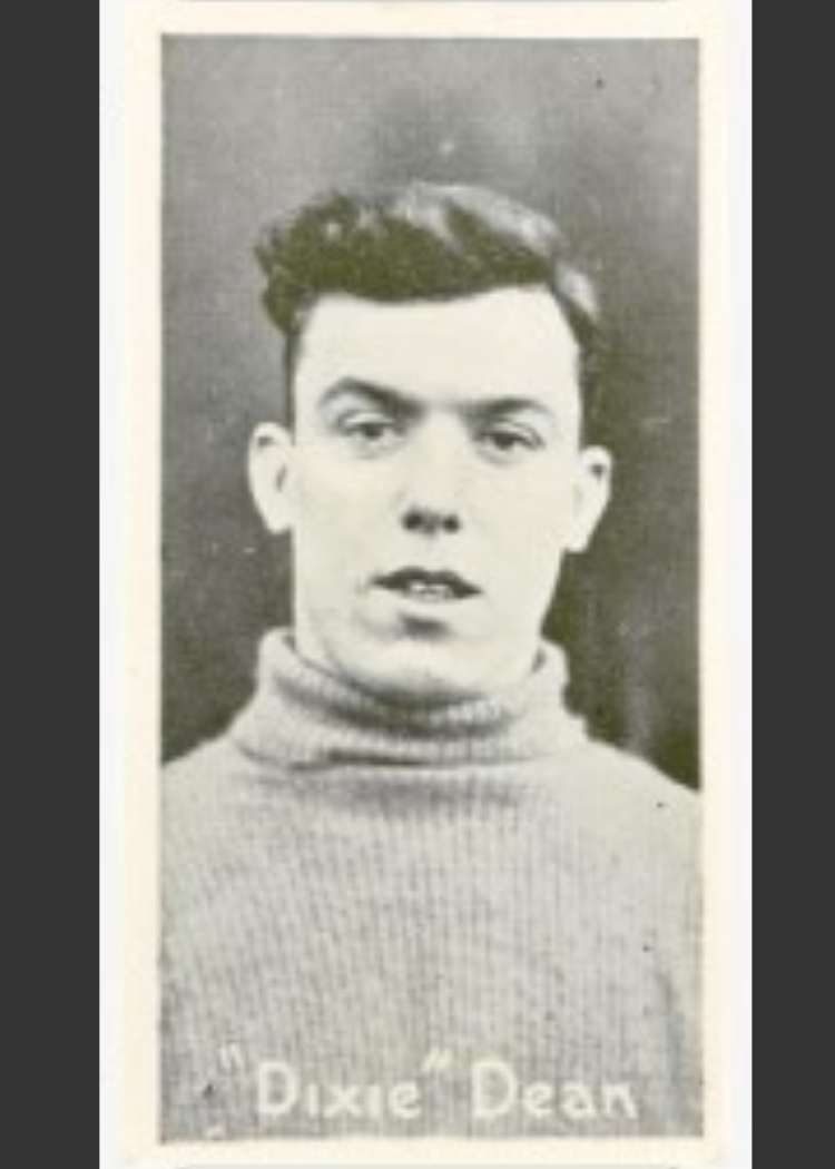 1925 Dixie Dean rookie card