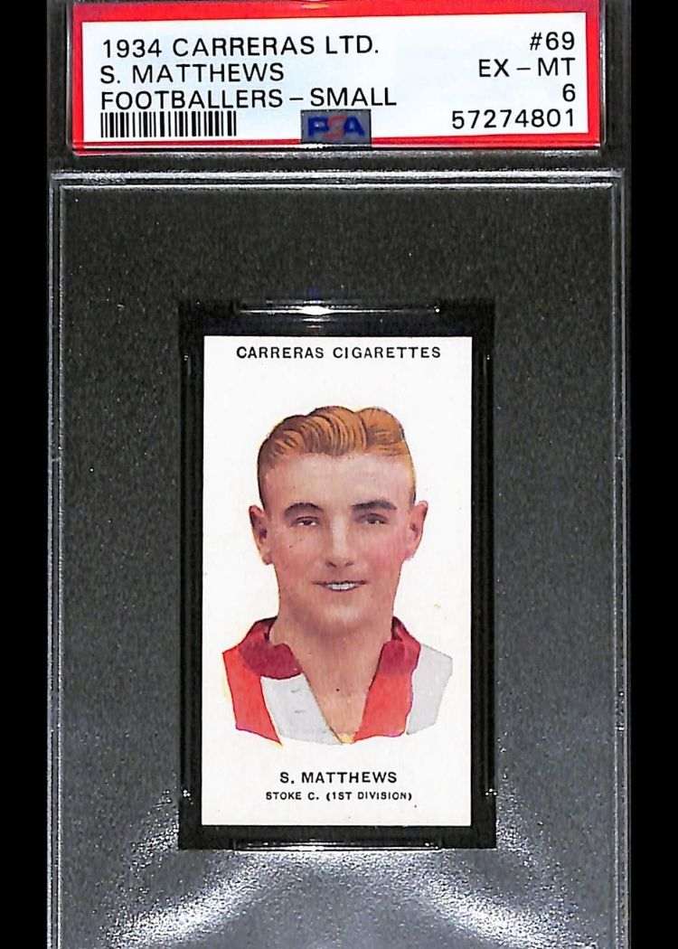 Stanley Matthews Rookie Card