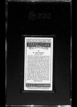 1939 Churchmans Association Footballers #35 Stanley Matthews