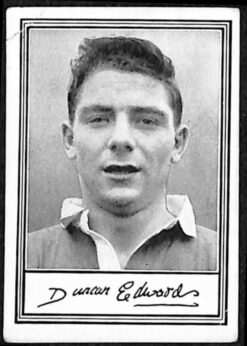 Barratt Famous Footballers #39 Duncan Edwards A2 Rookie
