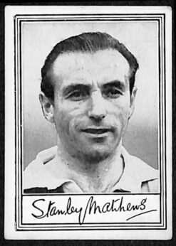 Barratt Famous Footballers #45 Stanley Matthews Blackpool