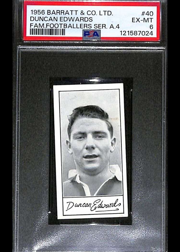Duncan Edwards A4 PSA 6