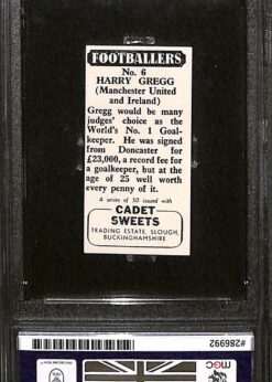 Harry Gregg Manchester United back