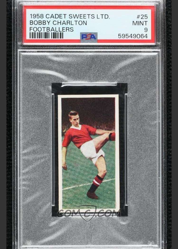 Bobby Charlton Rookie year