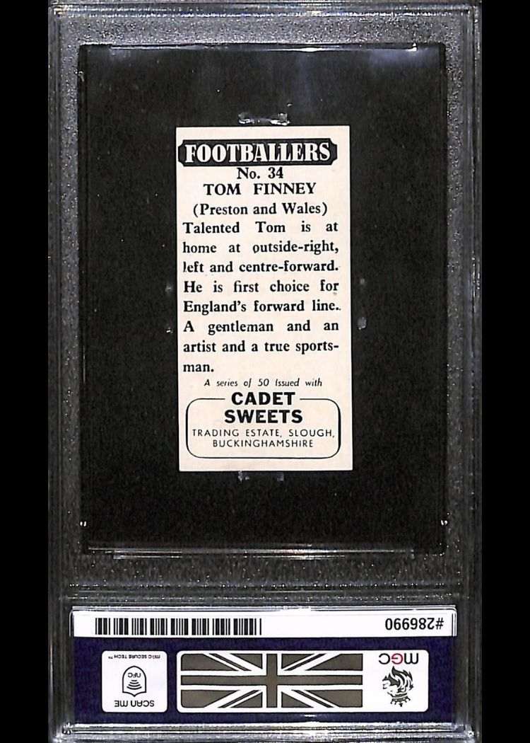 Tom Finney Preston back