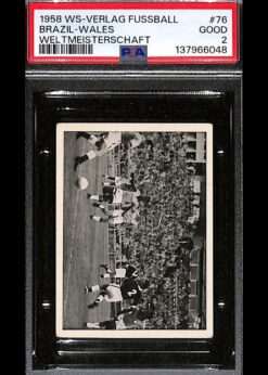 WS-Verlag Fussball #76 Brazil Wales Pele PSA 2