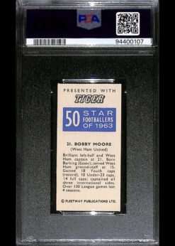 1963 Fleetway Bobby Moore back