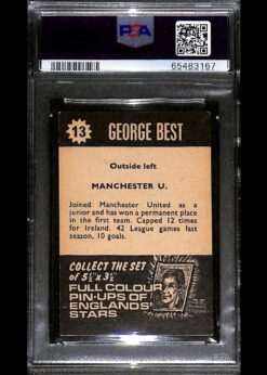 George Best PSA 4 back