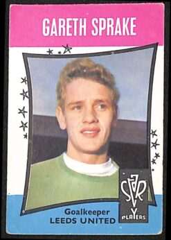 A&BC Footballers Star Players 54 Gareth Sprake Leeds United