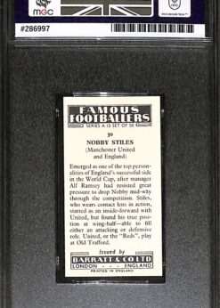 Nobby Stiles Manchester United back