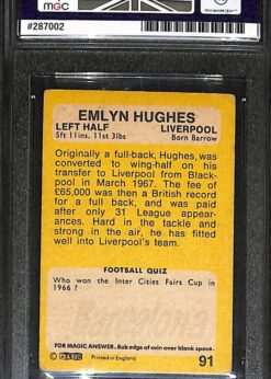 A&BC Footballers #91 Emlyn Hughes MGC 2 back