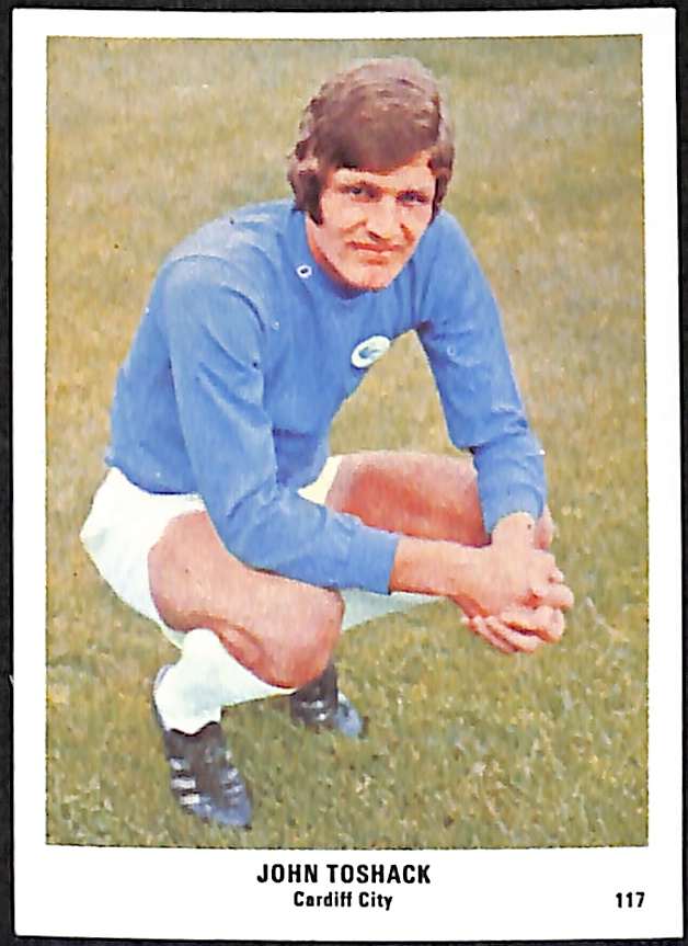 1970-71 The Sun Football Swap Cards Card 117 John Toshack Rookie