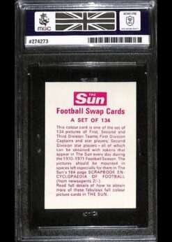 John Toshack MGC9 Rookie back