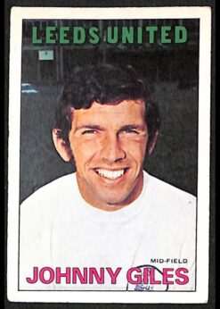 A&BC Footballers Orange Red Back 105 Johnny Giles Leeds United