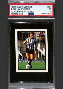 Soccer 88 #131 Paul Gascoigne PSA 5