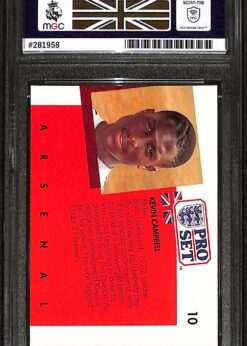 Pro Set #10 Kevin Campbell MGC 10 back