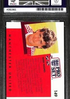 Pro Set #149 Mark Hughes MGC9 back