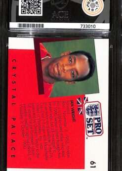 Pro Set #61 Ian Wright ACE 8 back