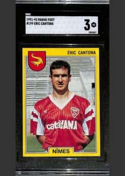 Panini Foot 92 #199 Eric Cantona SGC 3