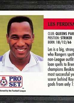 Pro Set #92 Les Ferdinand MGC 9 back