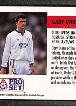 Pro Set #271 Gary Speed MGC 10 back