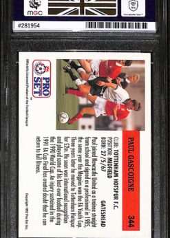 #344 Paul Gascoigne MGC 10 back