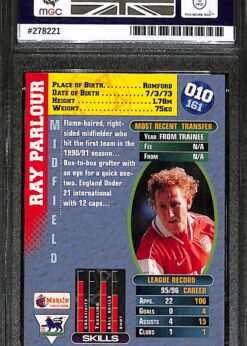 Merlin Premier Gold #10 Ray Parlour MGC 9 back