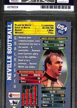 Merlin Premier Gold #54 Neville Southall MGC 8 back