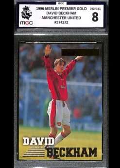 1996 Merlin Premier Gold #92 David Beckham MGC 8