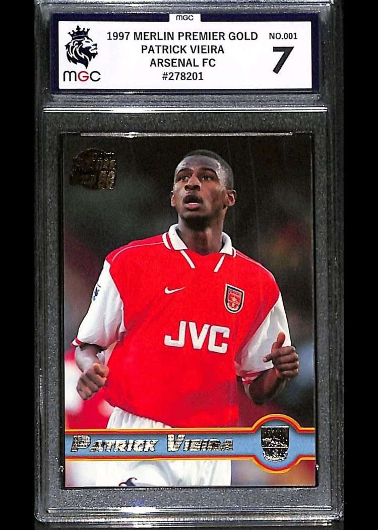 Merlin Premier Gold #1 Patrick Vieira MGC 7 back
