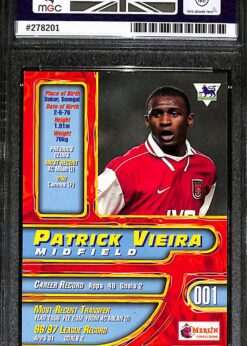 Merlin Premier Gold #1 Patrick Vieira MGC 7 back