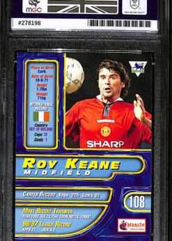 Merlin Premier Gold #108 Roy Keane MGC 9 back