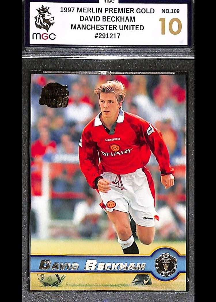 David Beckham 2nd year rookie card