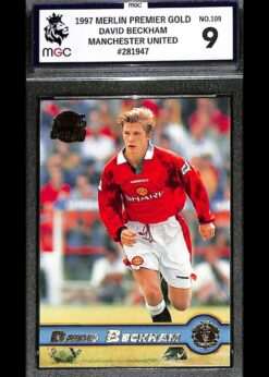 Merlin Premier Gold #109 David Beckham MGC 9