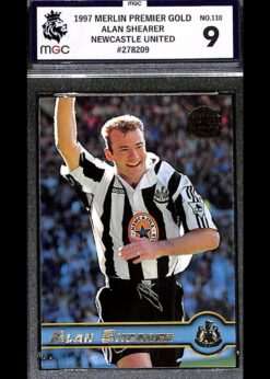 Merlin Premier Gold #110 Alan Shearer MGC 9
