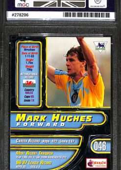 Merlin Premier Gold #46 Mark Hughes MGC 9 back