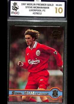 Merlin Premier Gold #93 Steve McManaman MGC 10