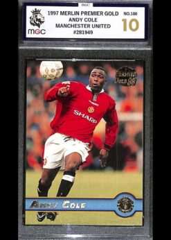 Merlin Premier Gold#100 Andy Cole MGC 10