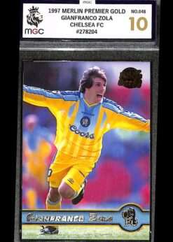 1997 Merlin Premier Gold #48 Gianfranco Zola MGC 10