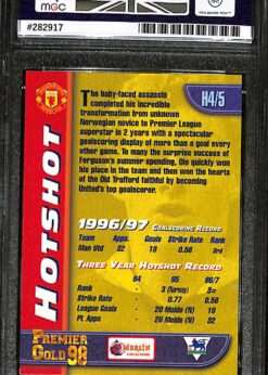 Merlin Premier Gold Hotshot #H4-5 Ole Gunnar Solskjaer back