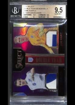 Panini Select Prime Purple Double Team Memorabilia Hart and Jajielka BGC 9.5