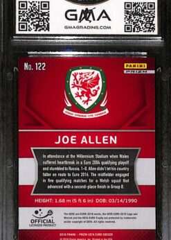 Joe Allen Wales Euro 2016 back