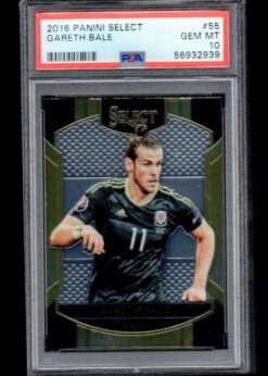2016 Panini Select Card 55 Gareth Bale PSA 10