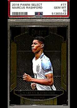 2016 Panini Select Marcus Rashford PSA 10
