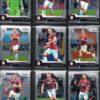 2019‑20 Panini Prizm Premier League Aston Villa team set card fronts page 1 with player images