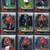 2019‑20 Panini Prizm Premier League Manchester United team set card fronts page 1 with player images