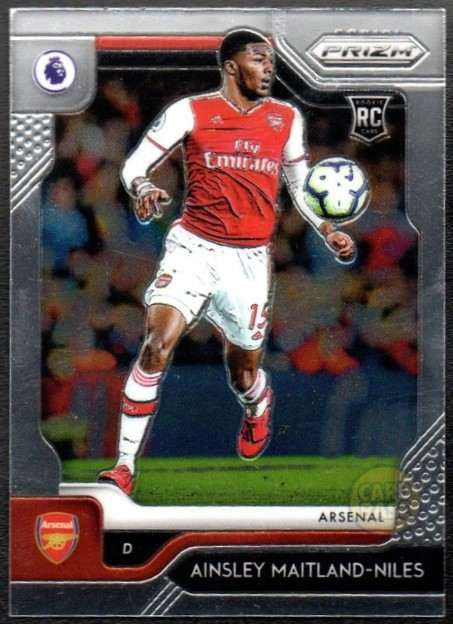 Ainsley Maitland-Niles #124 - Arsenal Panini Prizm Base Card 2019-20