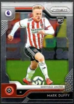 Mark Duffy #296 - Sheffield United Panini Prizm Base Card 2019-20