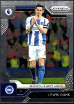 Lewis Dunk #254 - Brighton Panini Prizm Base Card 2019-20