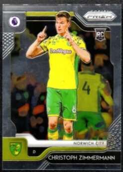 Christoph Zimmermann #287 - Norwich City Panini Prizm Base Card 2019-20